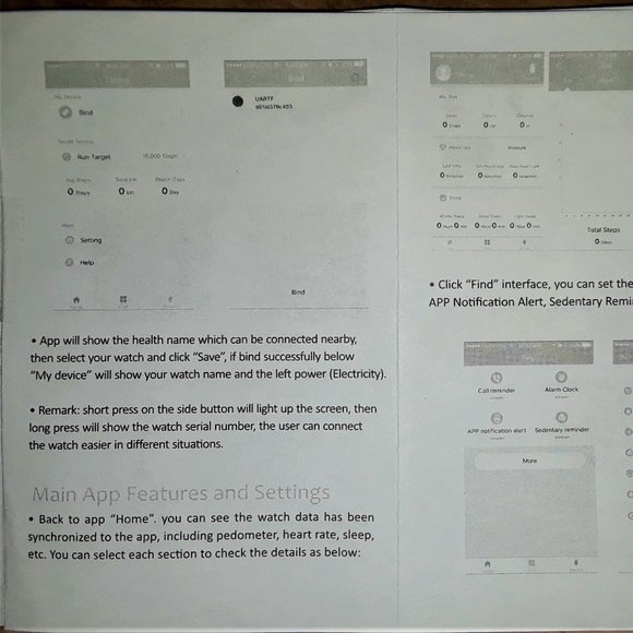 FITNESS TRACKER Smart Bracelet: Monitors Steps, Calories & More! - Bright Blue - Picture 12 of 15